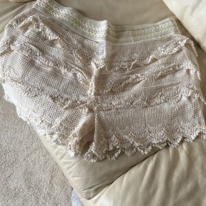 Elegant Lace Women Shorts